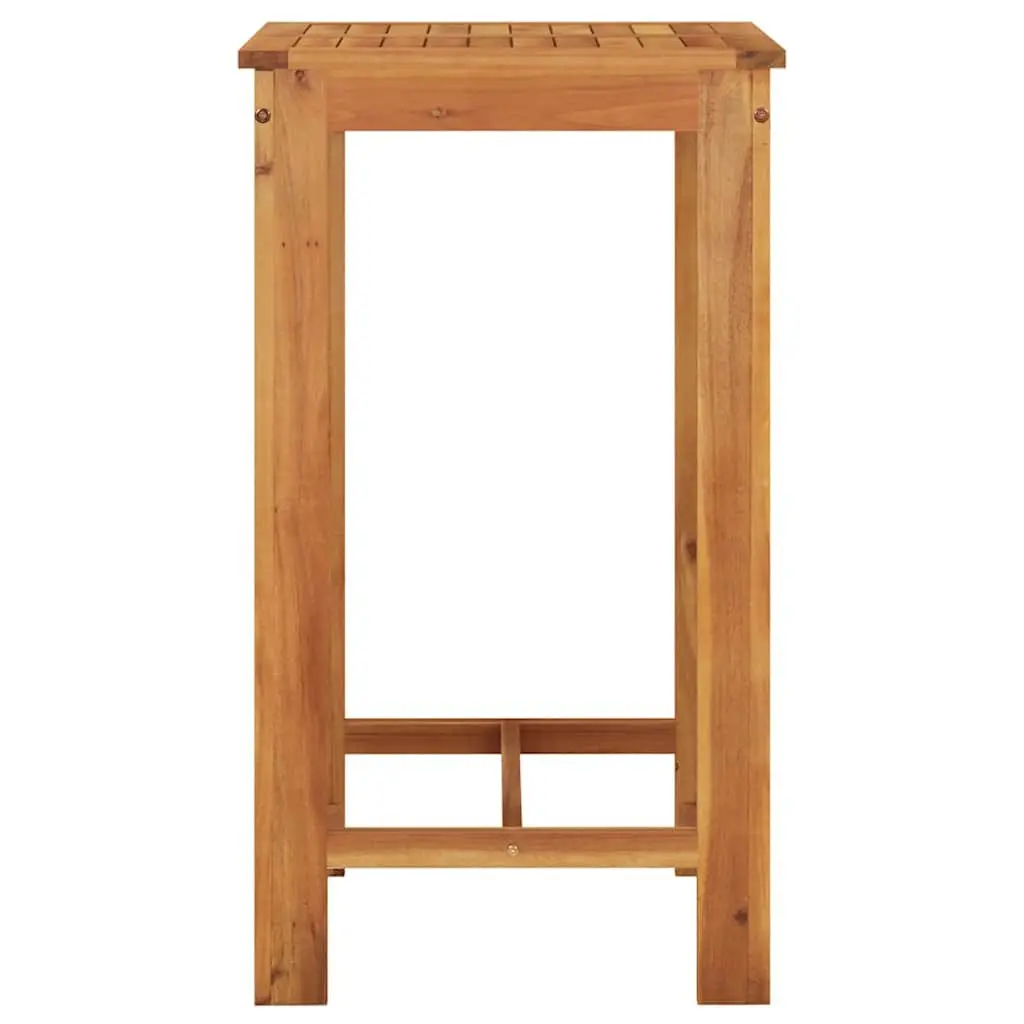 5 Piece Outdoor Bar Set with Durable Acacia Top