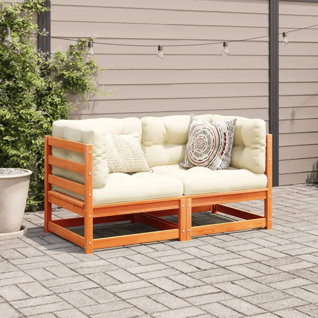 Brown Garden Sofa Set for Outdoor Spaces