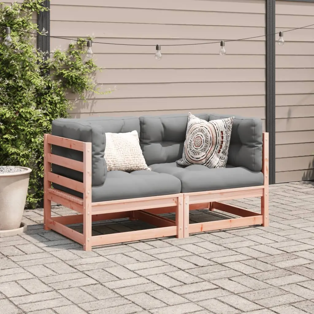 2-Piece Garden Sofa Set for Outdoor Comfort
