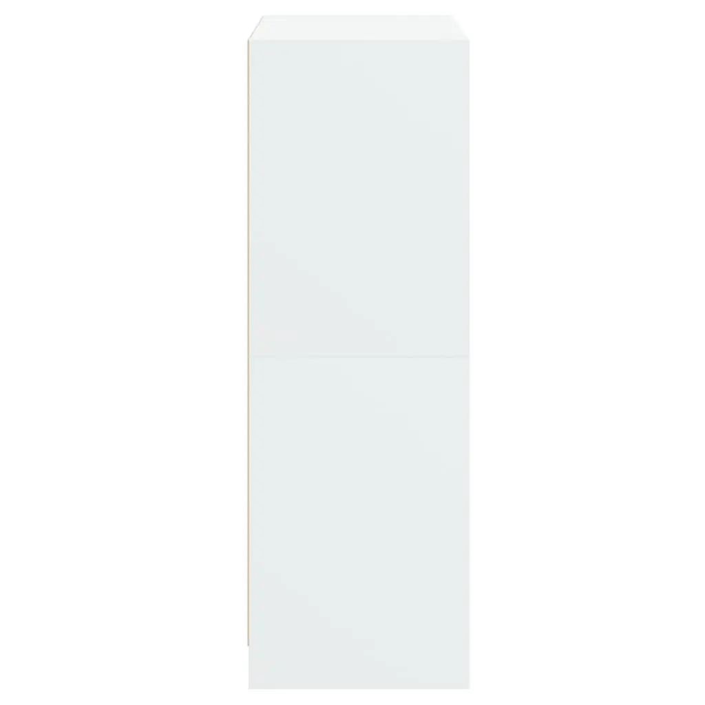 Highboard Storage Cabinet Engineered Wood 68W x 37D x 109H cm White