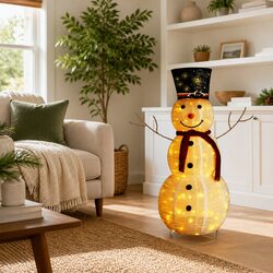 120cm LED Snowman Decoration with 8 Effects