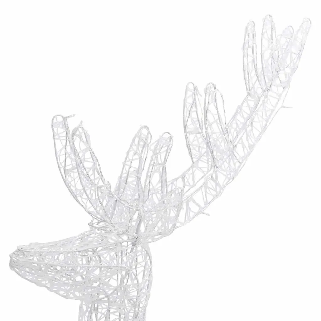 Outdoor 180cm Acrylic Christmas Reindeer with 250 LED Lights