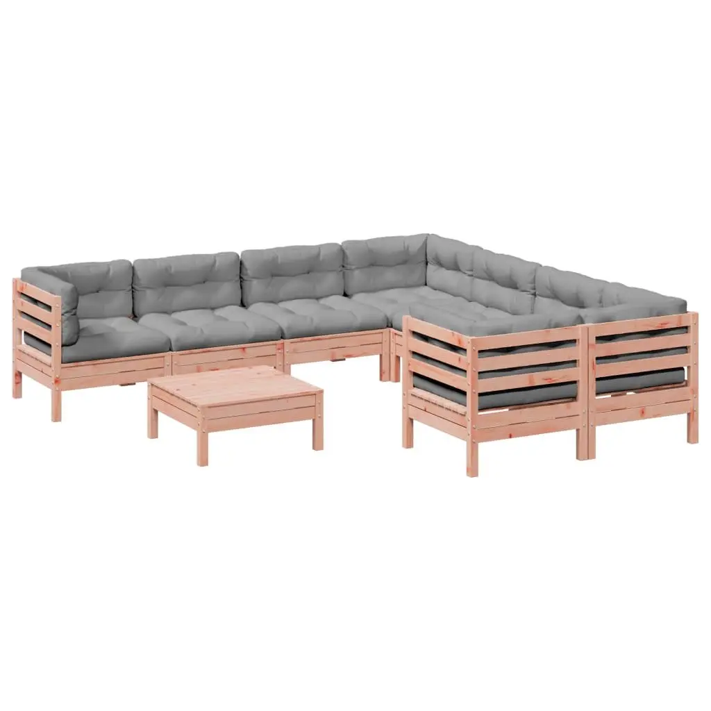 9 Piece Garden Sofa Set for Outdoor Living