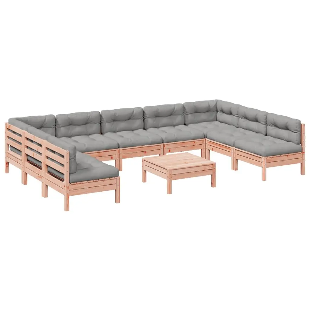 10-Piece Modular Outdoor Garden Sofa Set