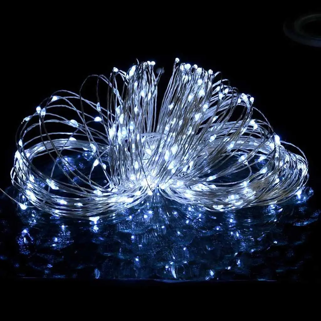 LED String Lights 300 LEDs Cold White 30m