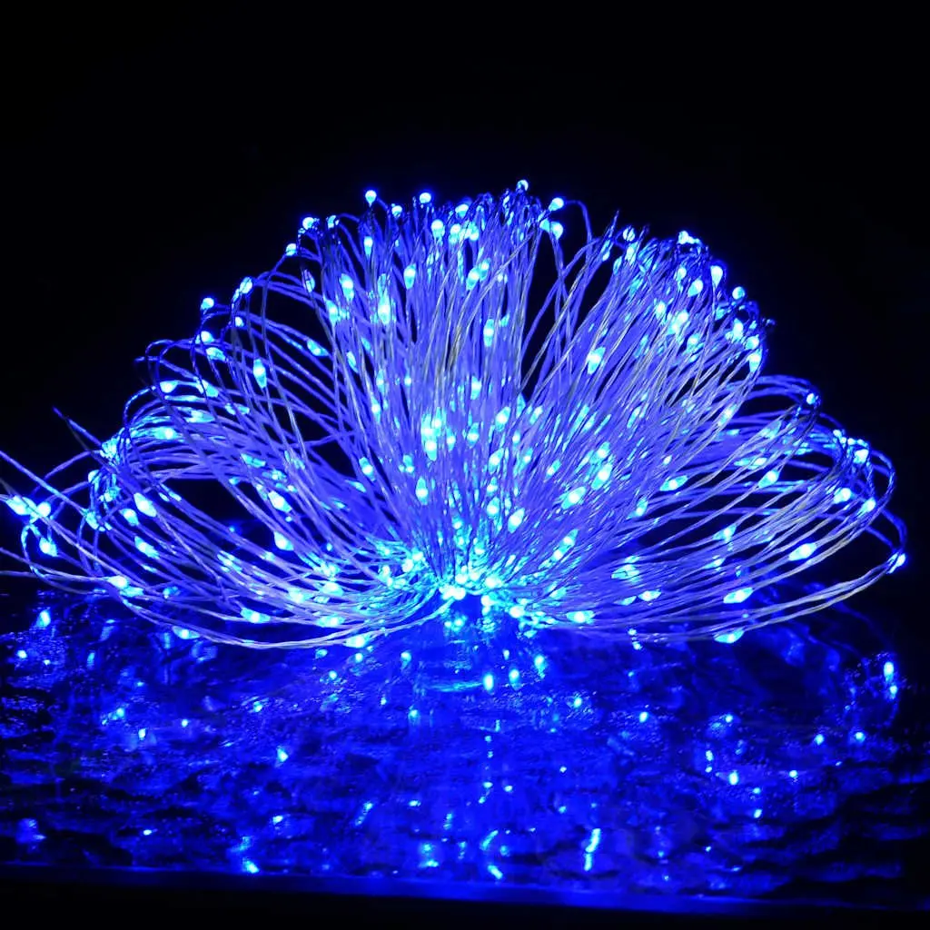LED String Lights Copper Wire 30m Blue