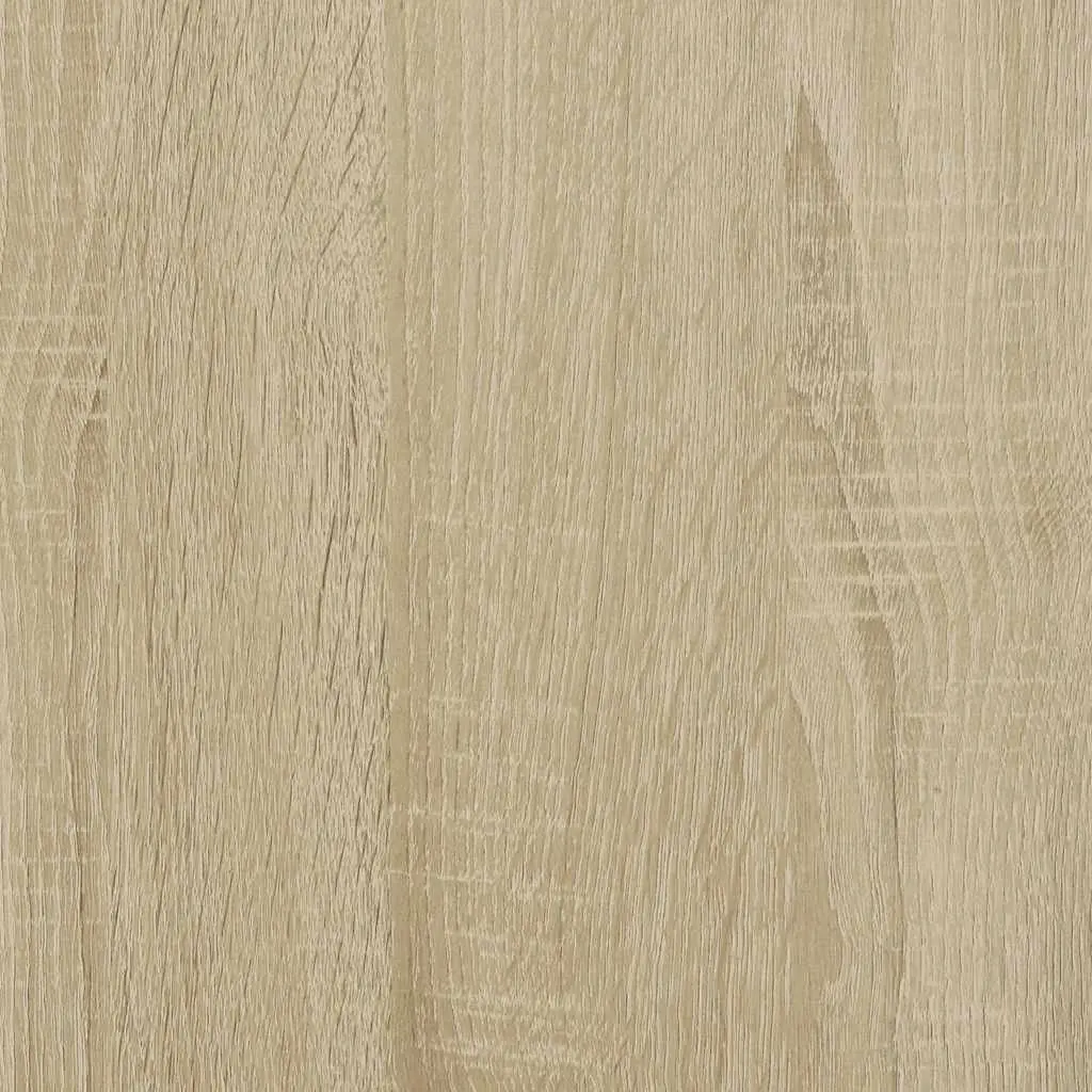 3-Piece Vanity Cabinet Set with Mirror in Brown Engineered Wood