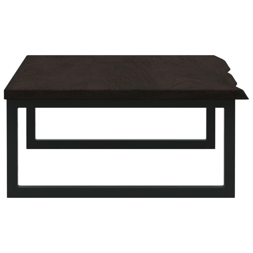 Floating Basin Shelf Bathroom Vanity Unit Steel Oak