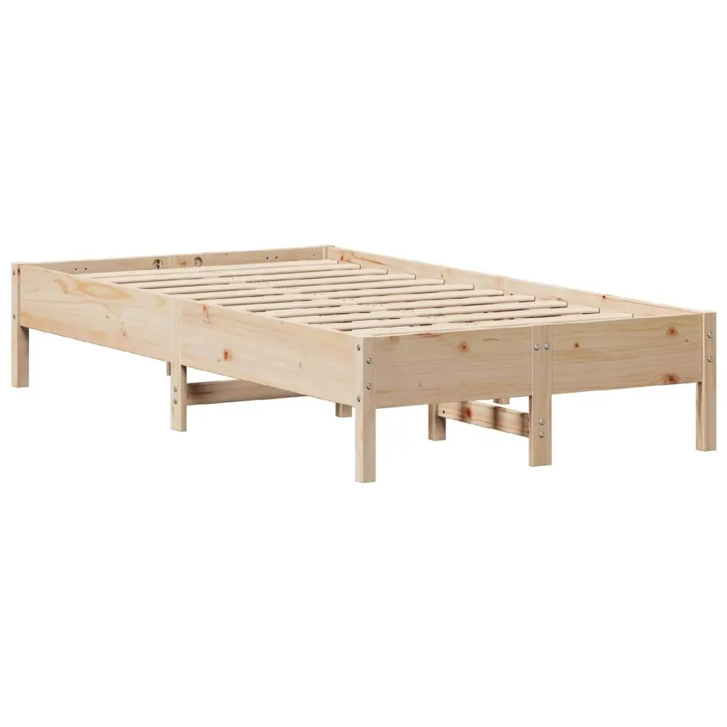 Solid Wood Pine Bed Frame 90x190 cm