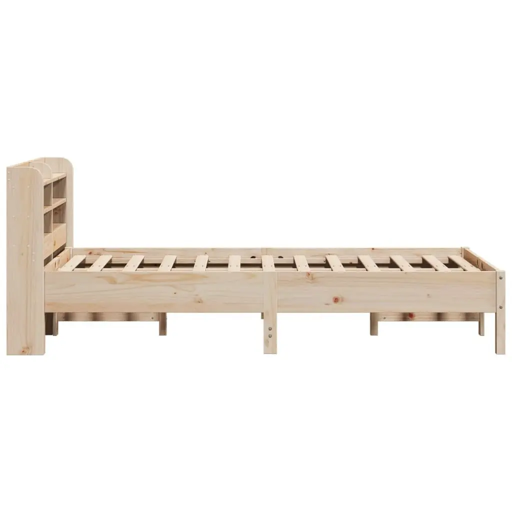 Solid Wood Pine Bed Frame 90x190 cm