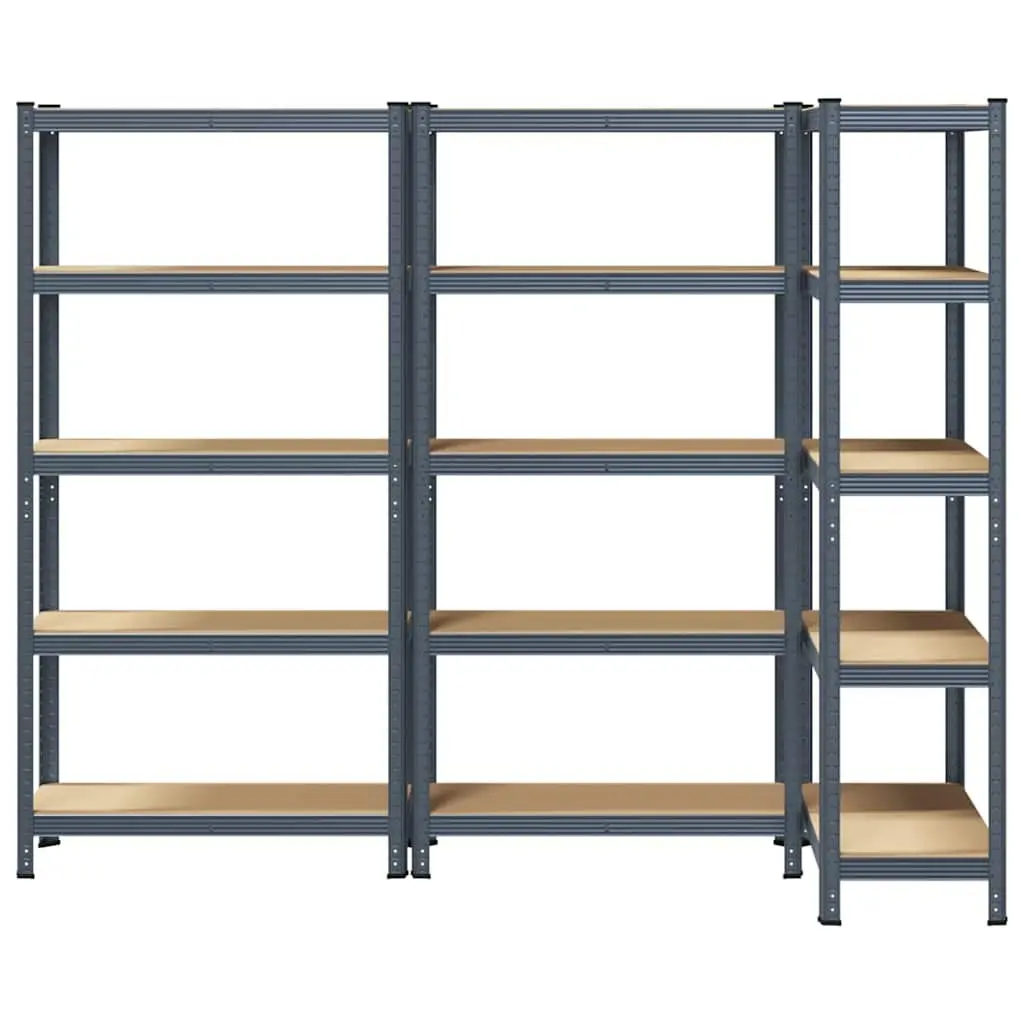 5-Layer Storage Shelving with Steel Frame