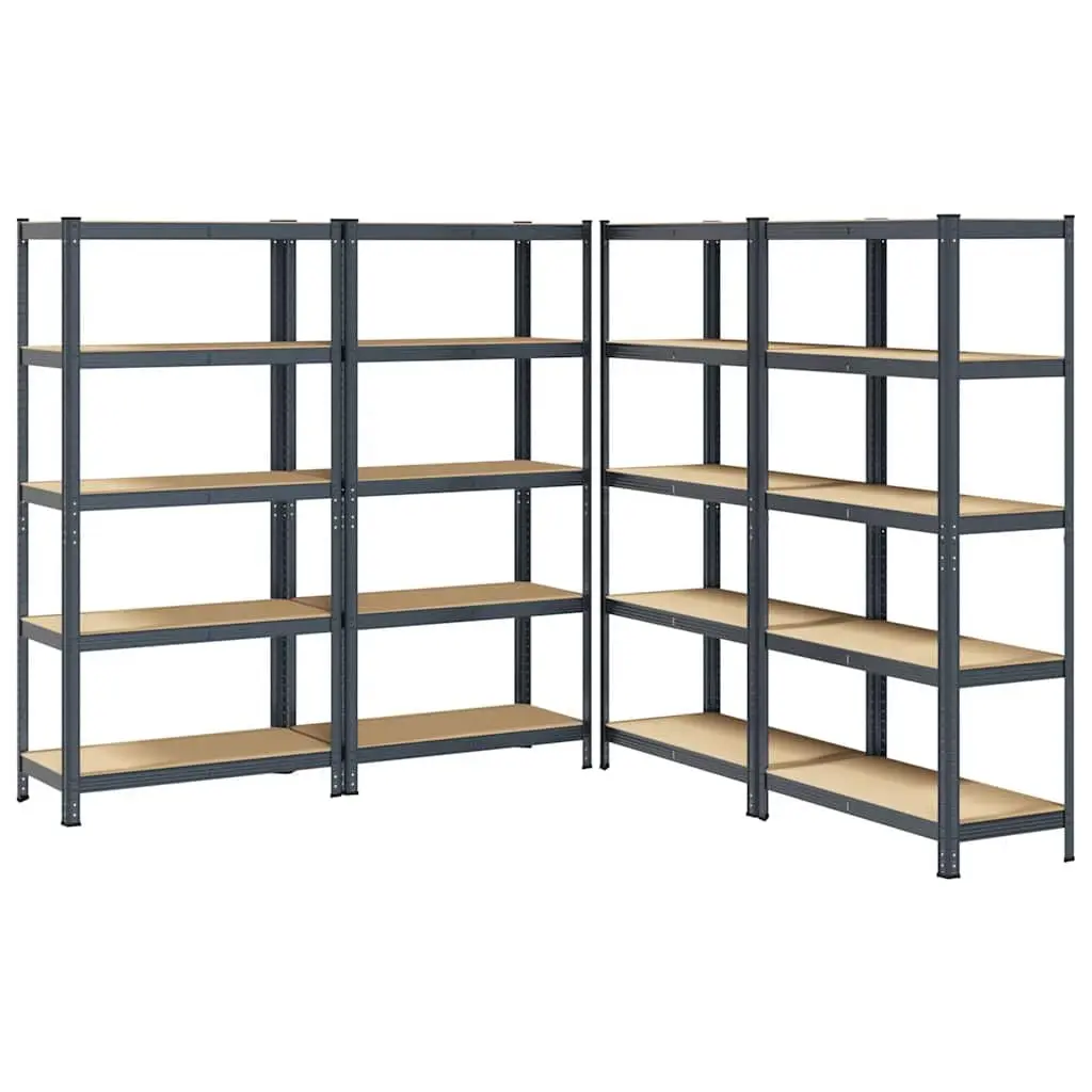 5-Layer Steel Frame Industrial Shelving Unit