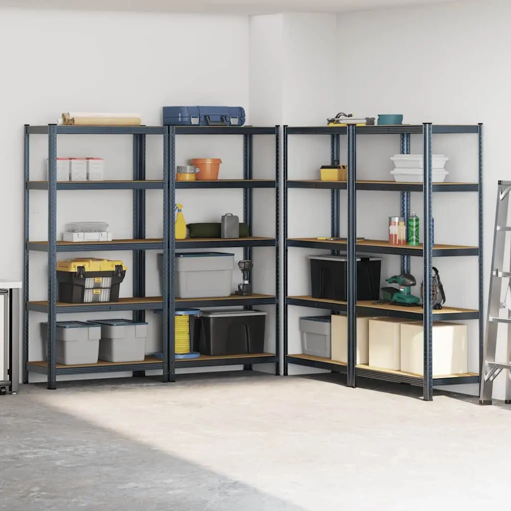 5-Layer Steel Frame Industrial Shelving Unit
