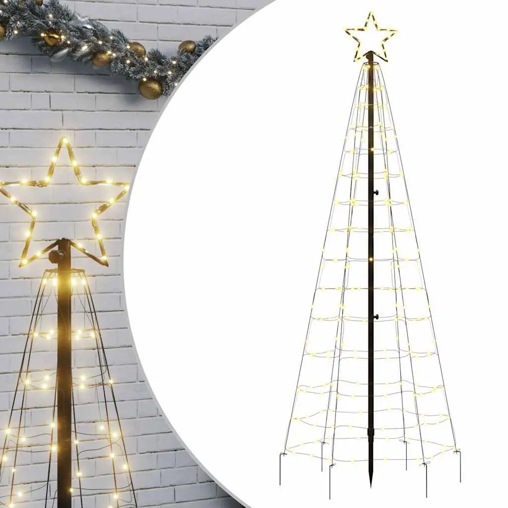 LED Christmas Tree with 220 Warm White Lights