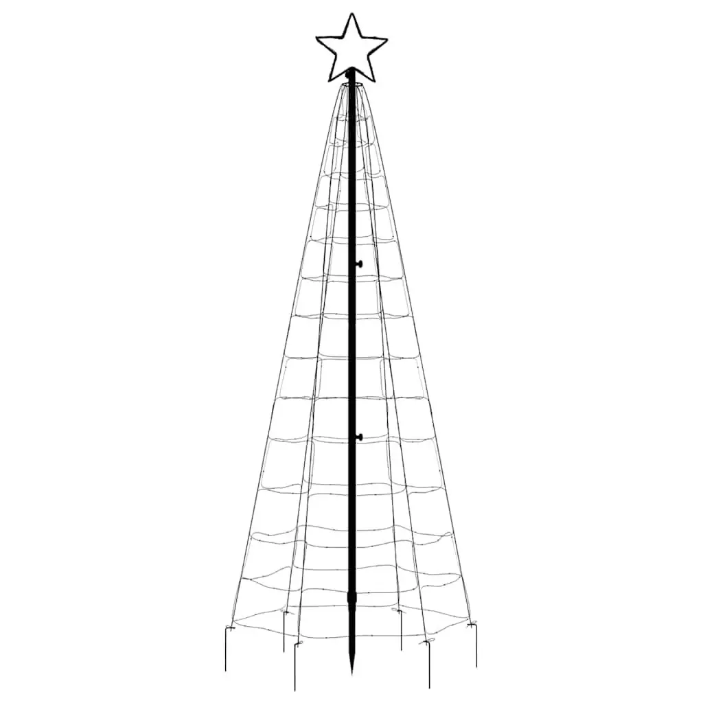 LED Christmas Tree with 220 Warm White Lights