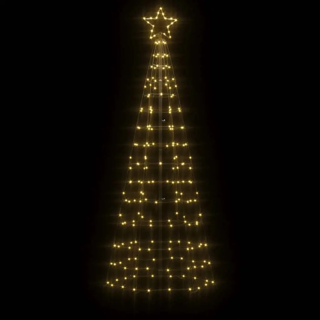 LED Christmas Tree with 220 Warm White Lights