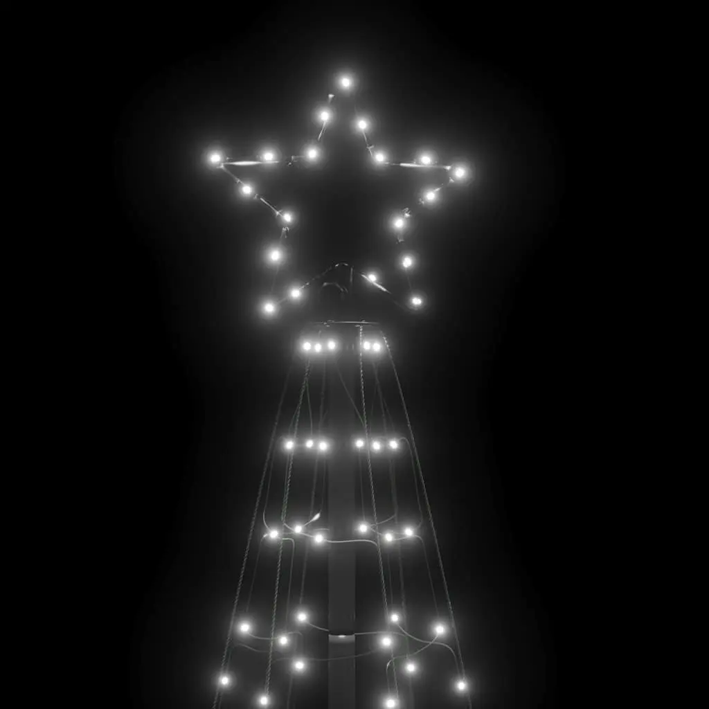 LED Christmas Tree with 220 Cold White Lights