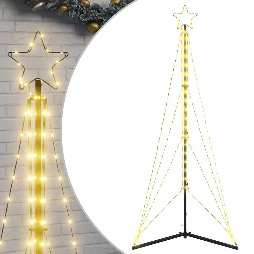 182cm LED Christmas Tree with 363 Warm White Lights