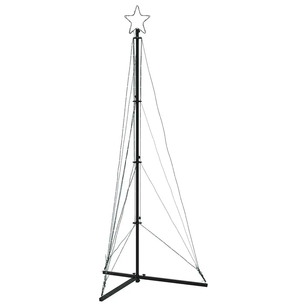 182cm LED Christmas Tree with 363 Cold White Lights