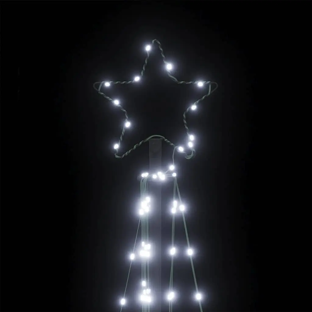 LED Christmas Tree 182cm with 339 Cold White Lights