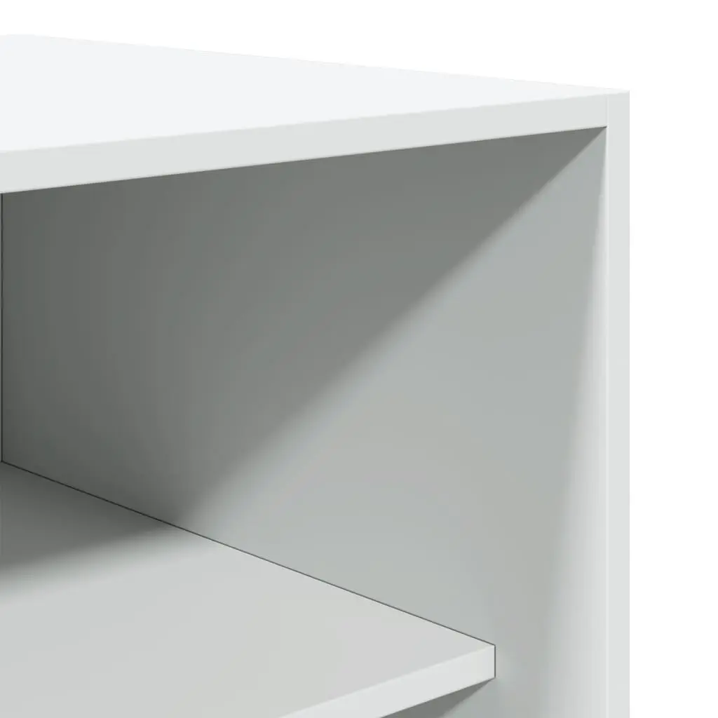 White Wardrobe Cupboard for Storage 50x50x200 cm