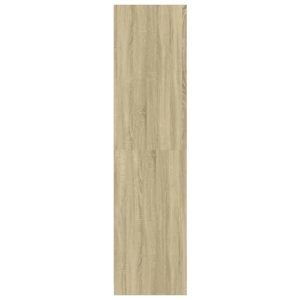 Brown Engineered Wood Wardrobe Cupboard 50x50x200cm