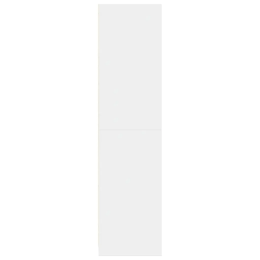 Wardrobe Engineered Wood 80x50x200 cm White