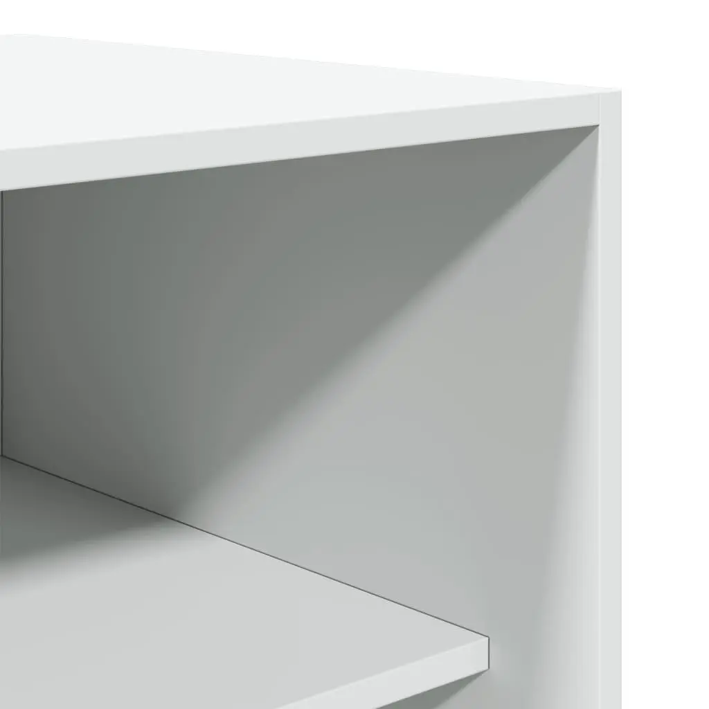 Wardrobe Engineered Wood 80x50x200 cm White