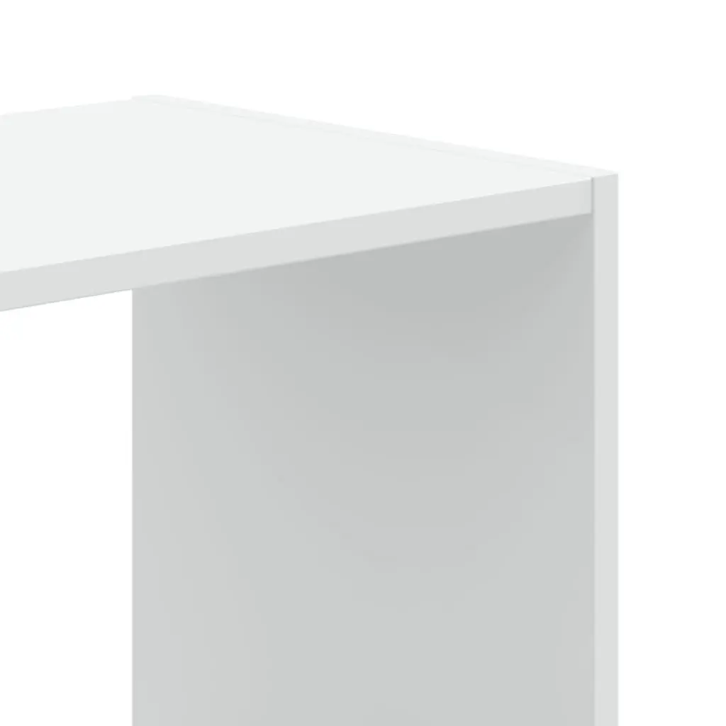White Bookcase with 9 Compartments
