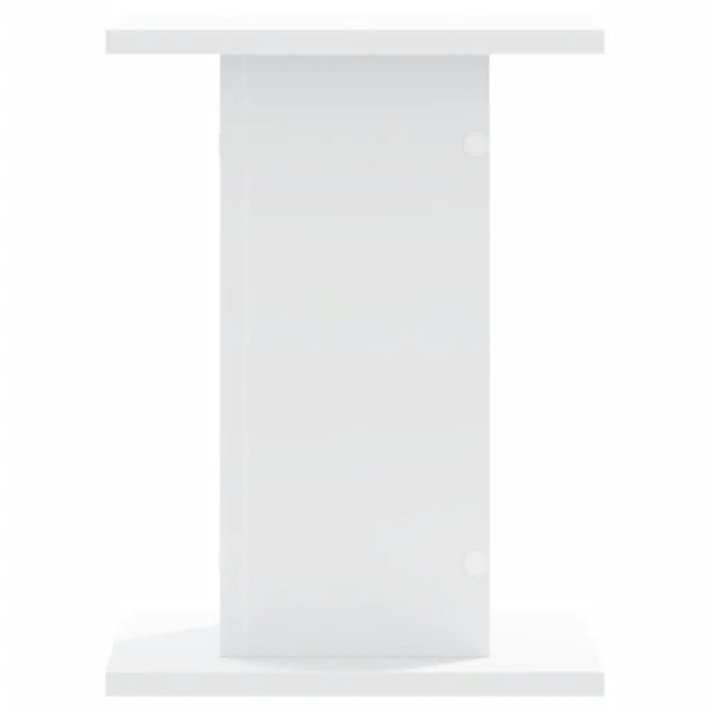 Plant Stands Engineered Wood 30x30x40 cm White 2 Piece