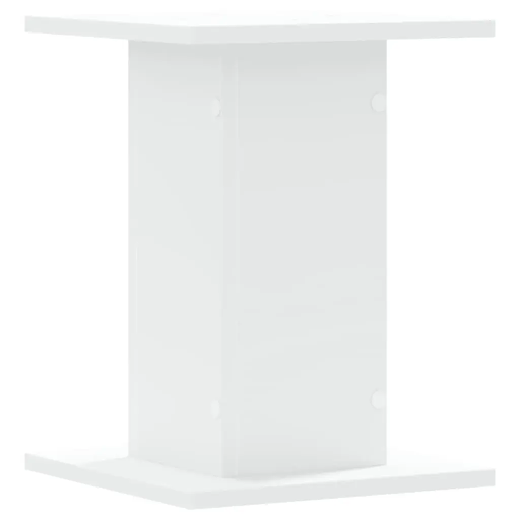 Plant Stands Engineered Wood 30x30x40 cm White 2 Piece