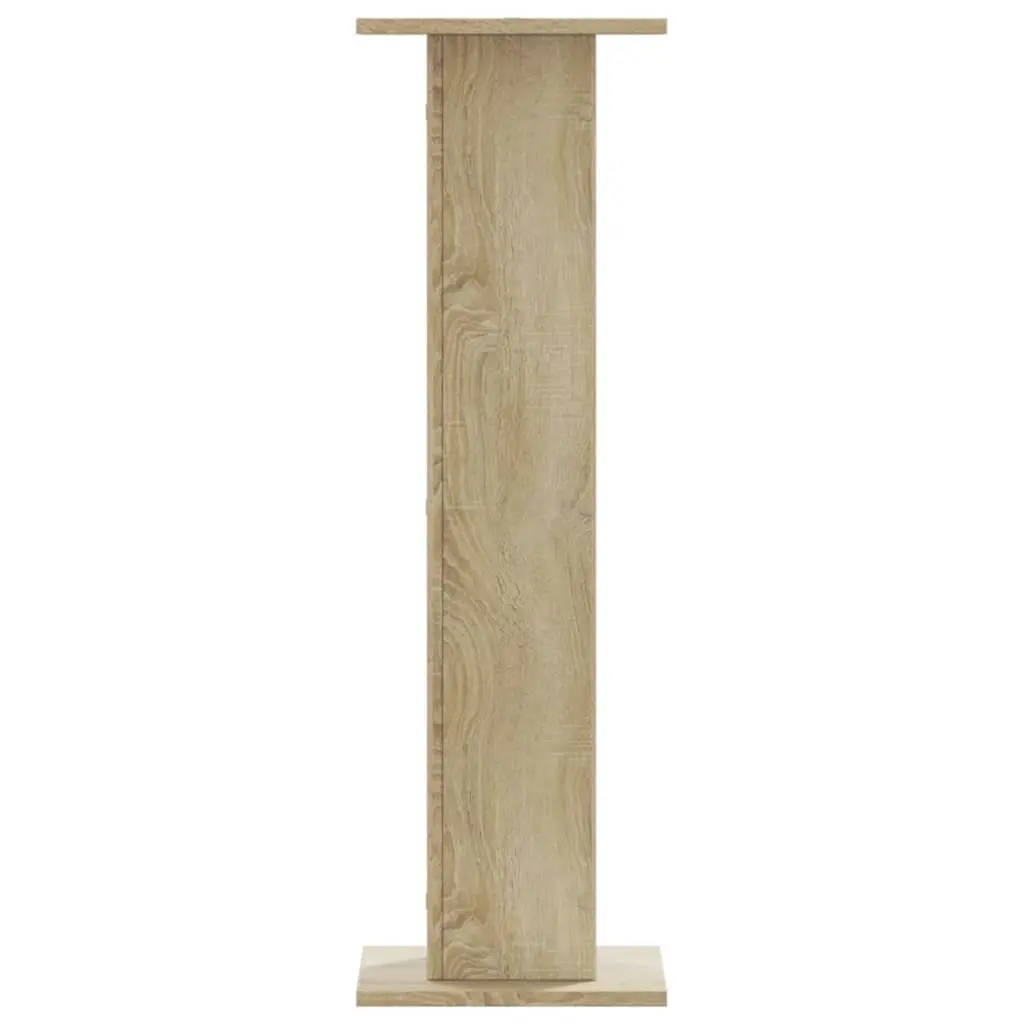 Plant Stands Engineered Wood 30x30x95 cm Brown 2 Piece