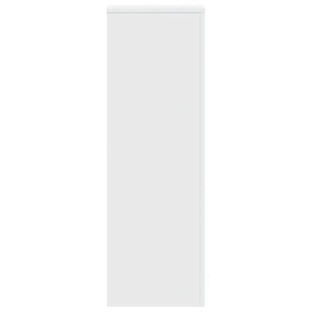 Plant Stands Engineered Wood 33x33x100 cm White 2 pcs
