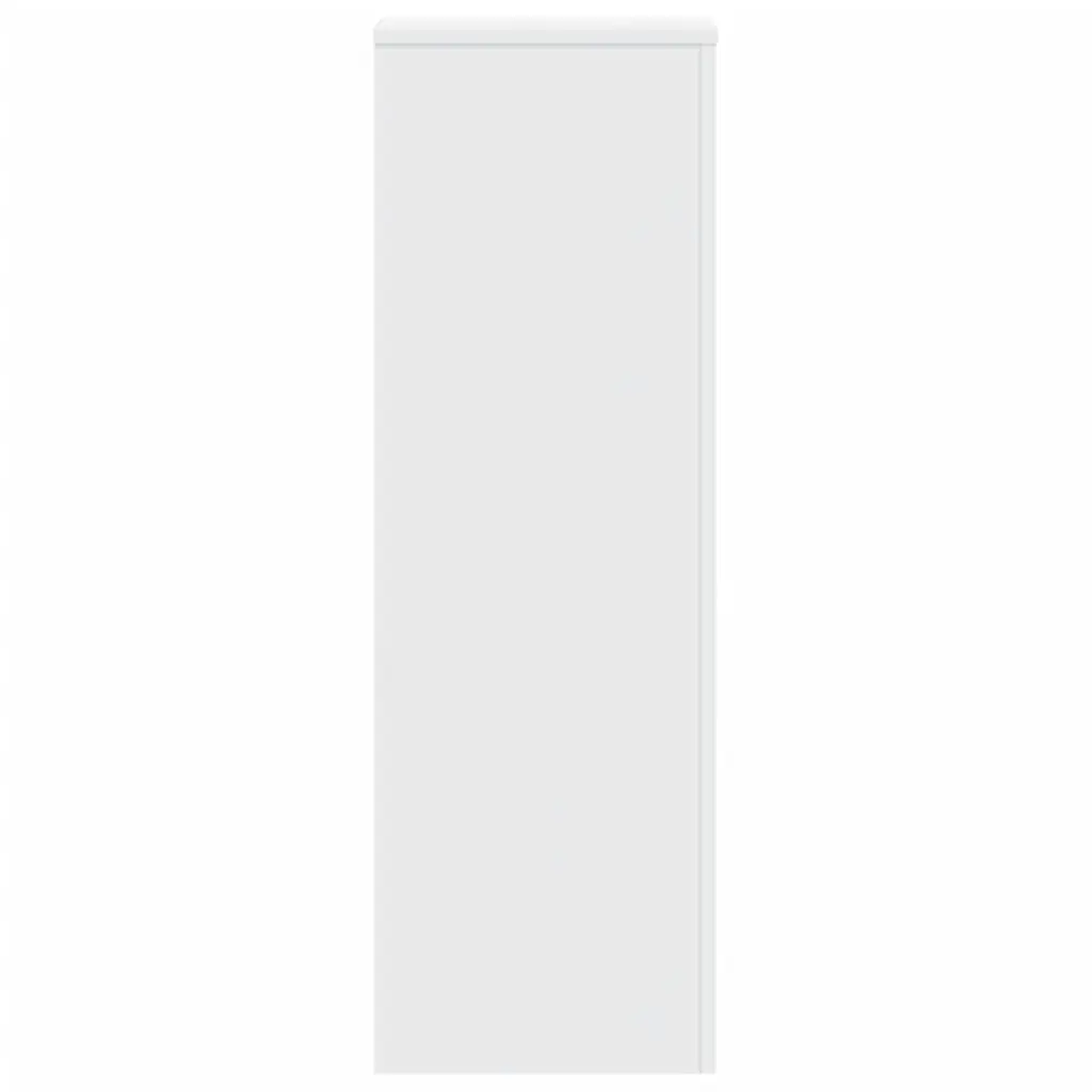 Plant Stands Engineered Wood 33x33x100 cm White 2 pcs