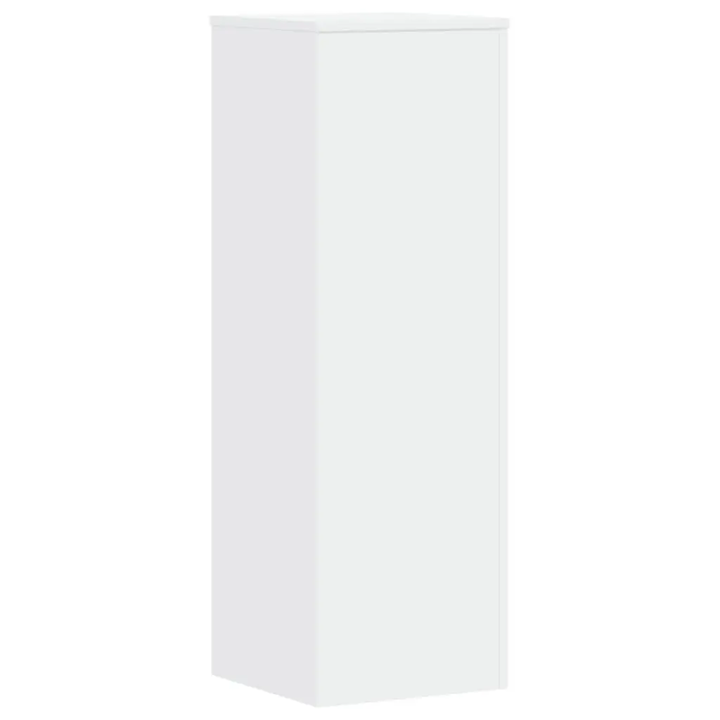 Plant Stands Engineered Wood 33x33x100 cm White 2 pcs