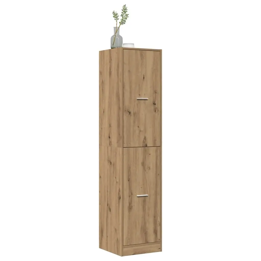 Brown Engineered Wood Apothecary Cabinet for Storage
