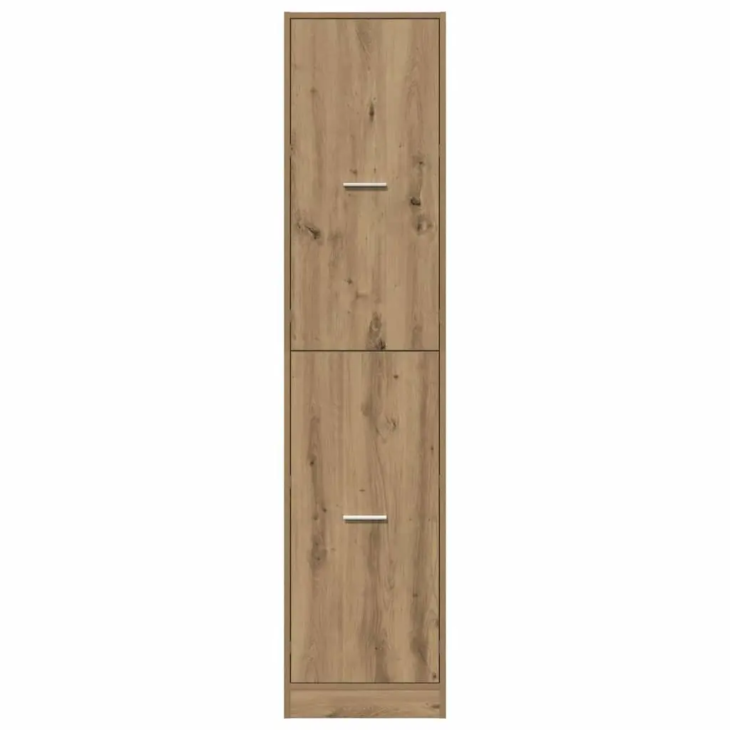 Brown Engineered Wood Apothecary Cabinet for Storage