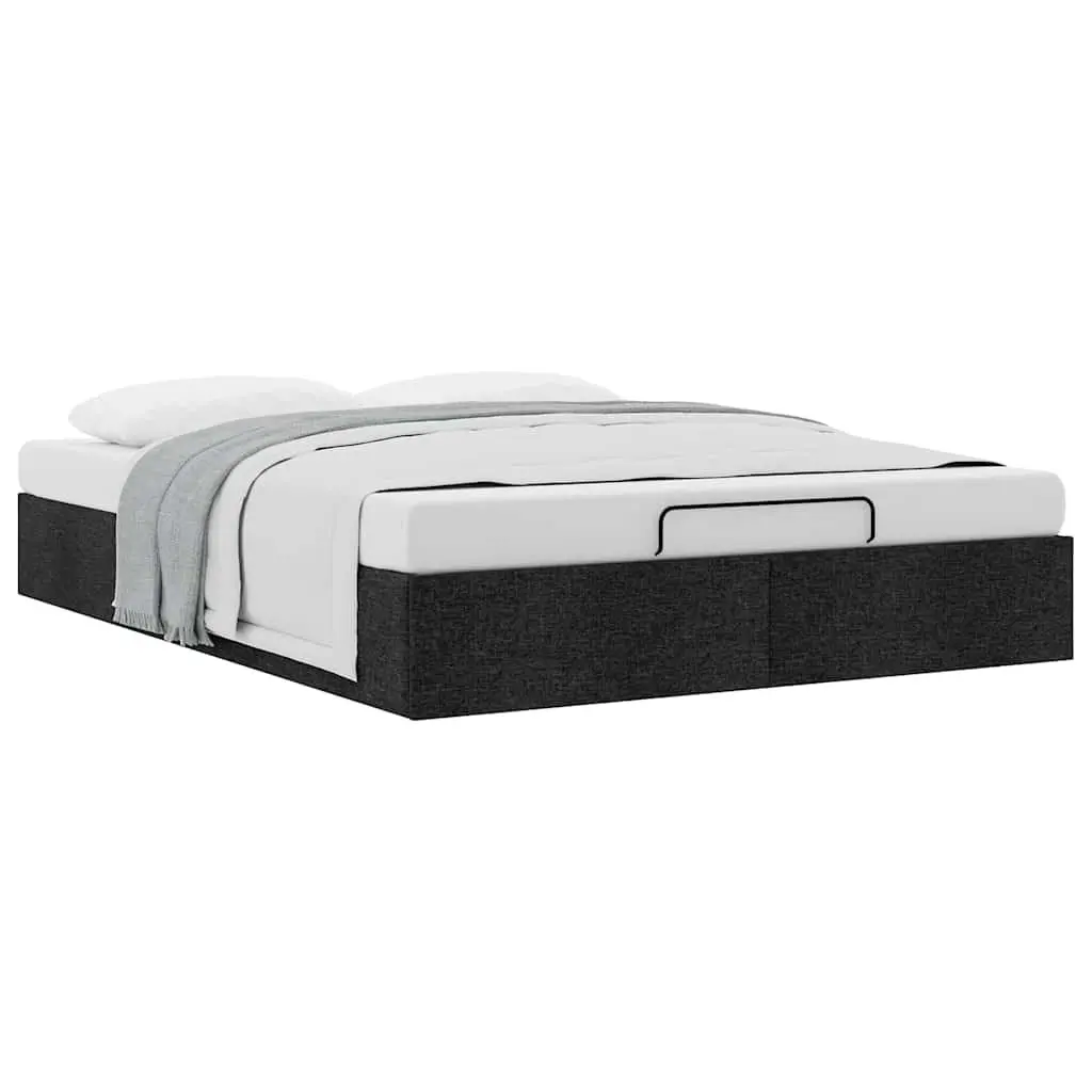 Queen Ottoman Bed Frame with Under-Bed Storage