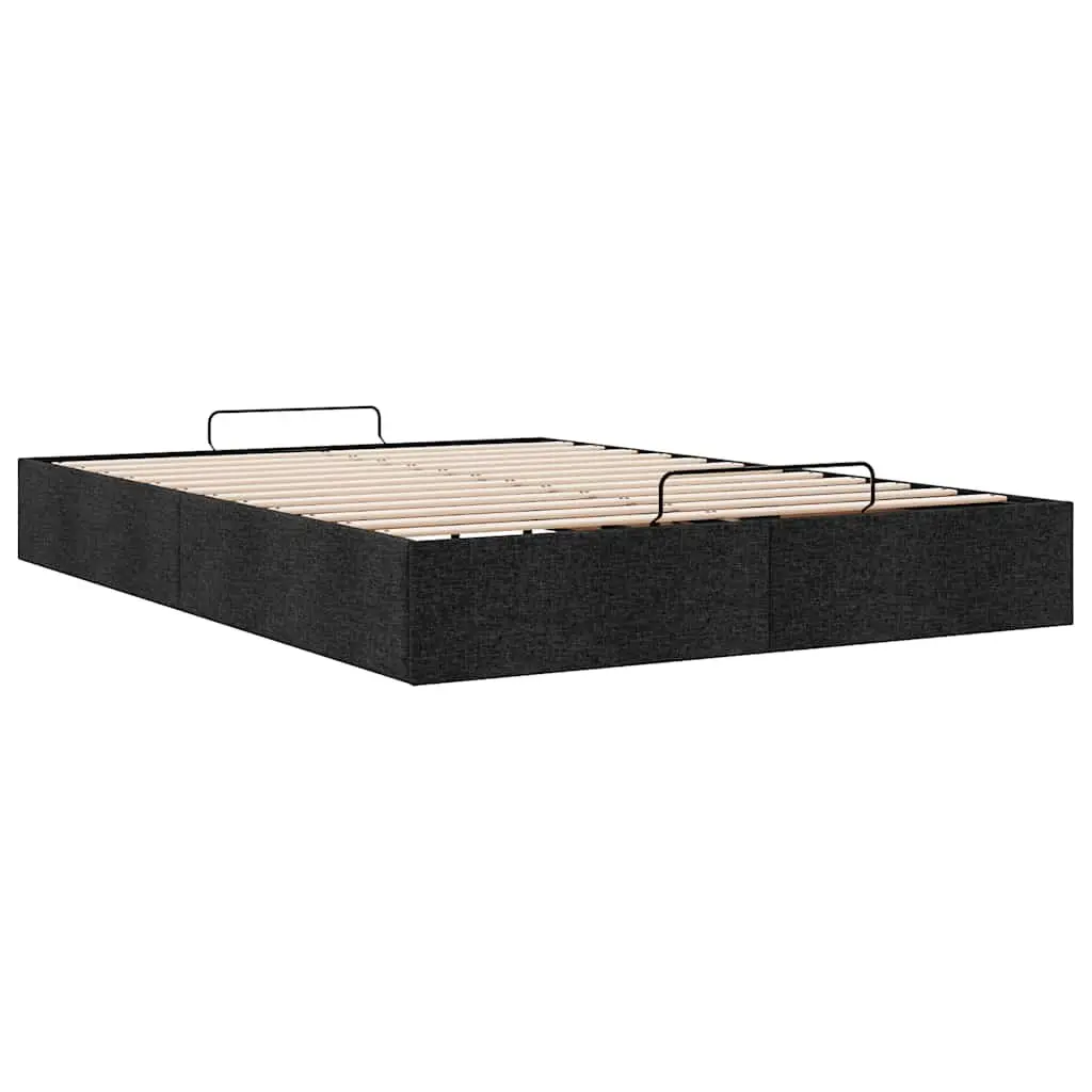 Queen Ottoman Bed Frame with Under-Bed Storage