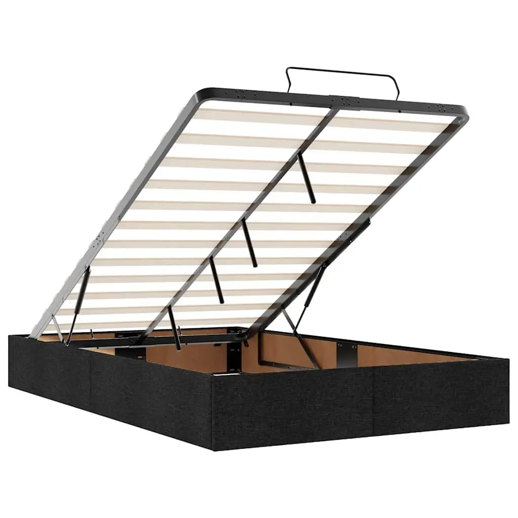 King Single Ottoman Storage Bed Frame with Lift-Up Base