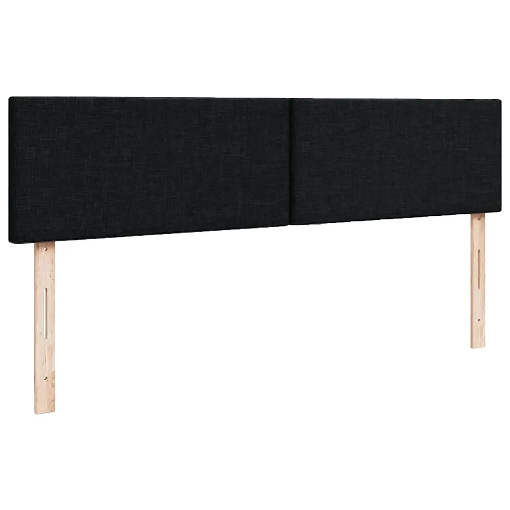 Black Upholstered Ottoman Bed with Mattress and Storage