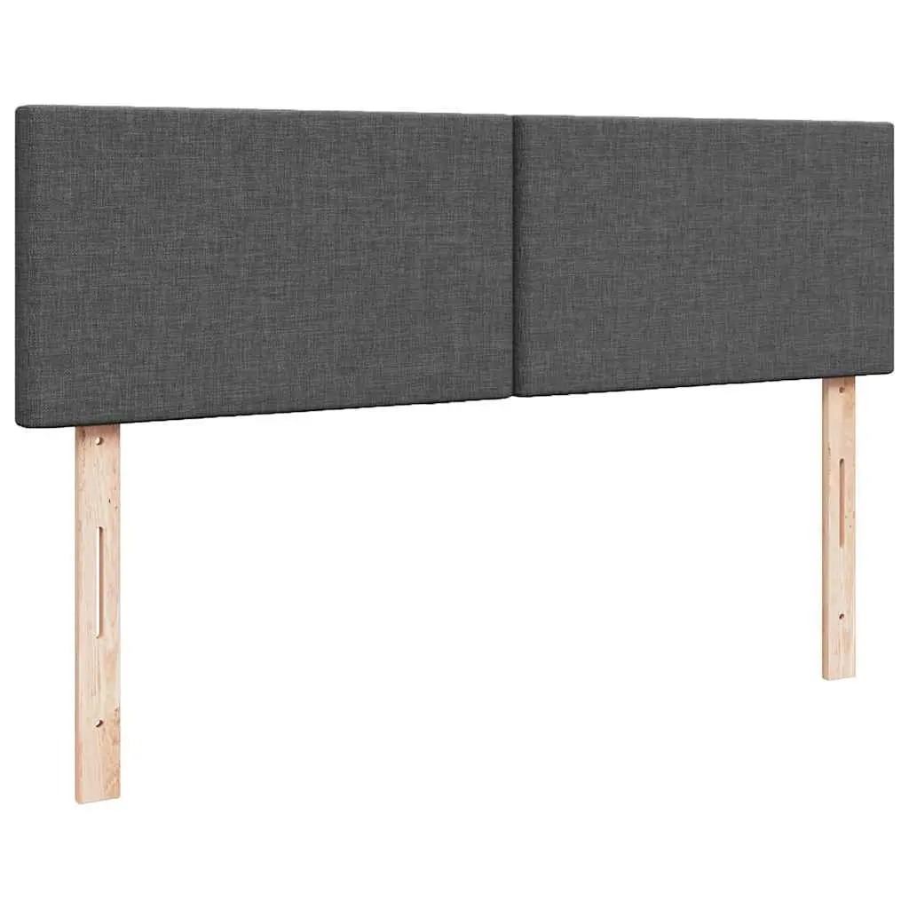 Grey Fabric Ottoman Bed Queen with Pocket Spring Mattress
