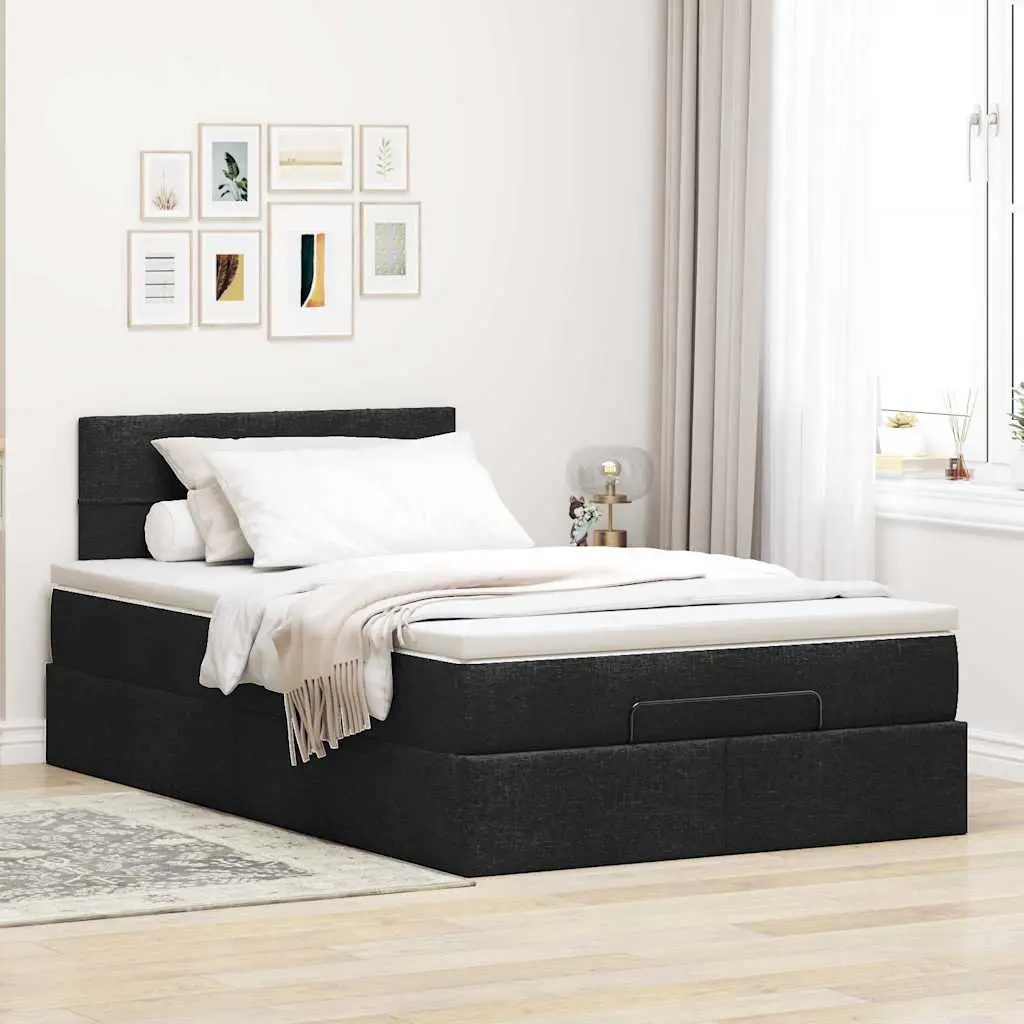 King Single Ottoman Bed with Pocket Spring Mattress