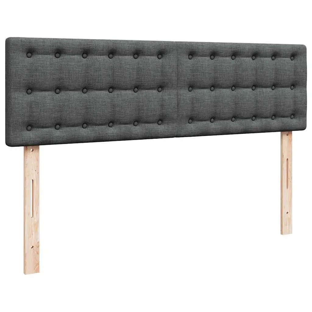 Ottoman Bed Queen Polyester Fabric Grey Pocket Spring Mattress Storage Lift Base