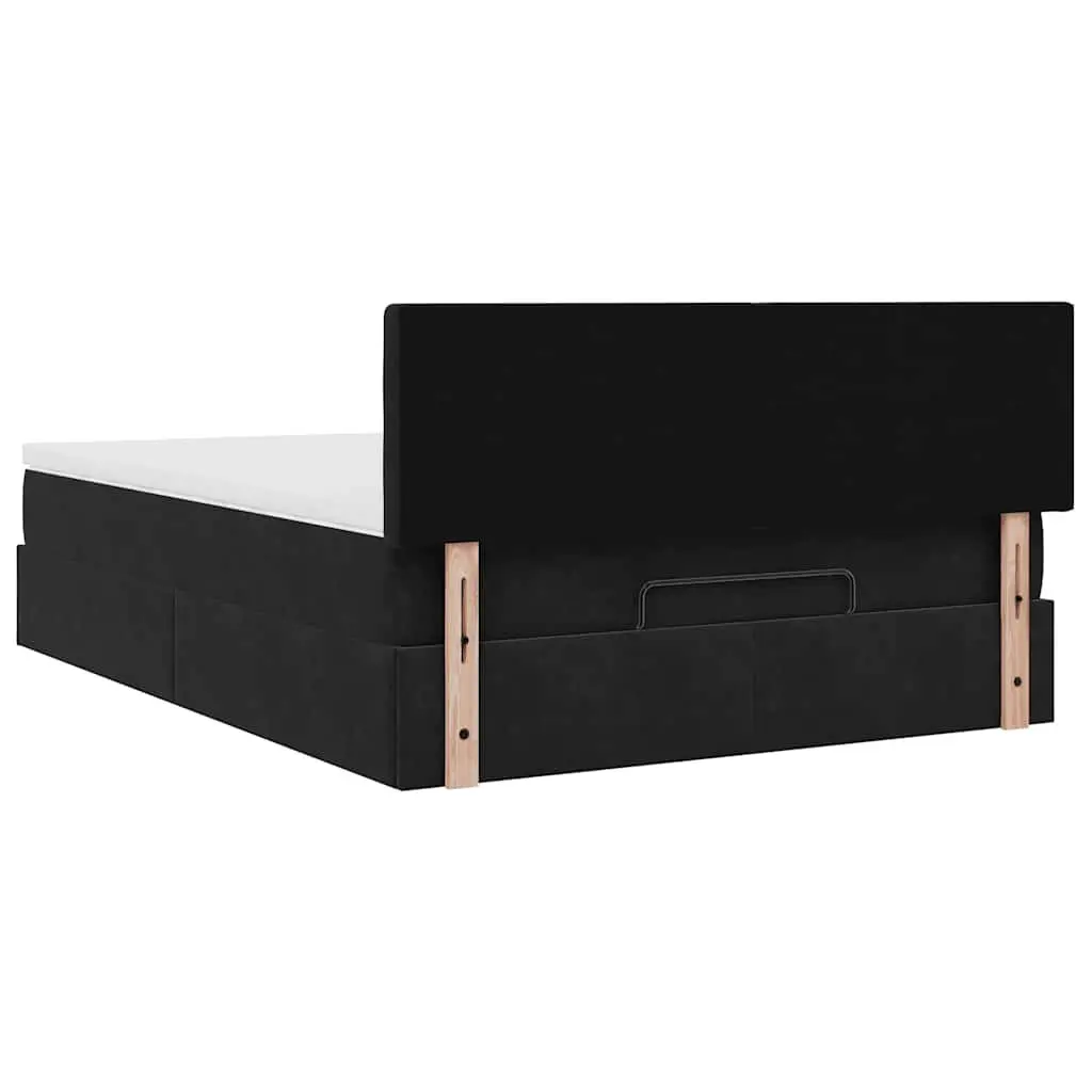 Double Ottoman Bed with Pocket Spring Mattress