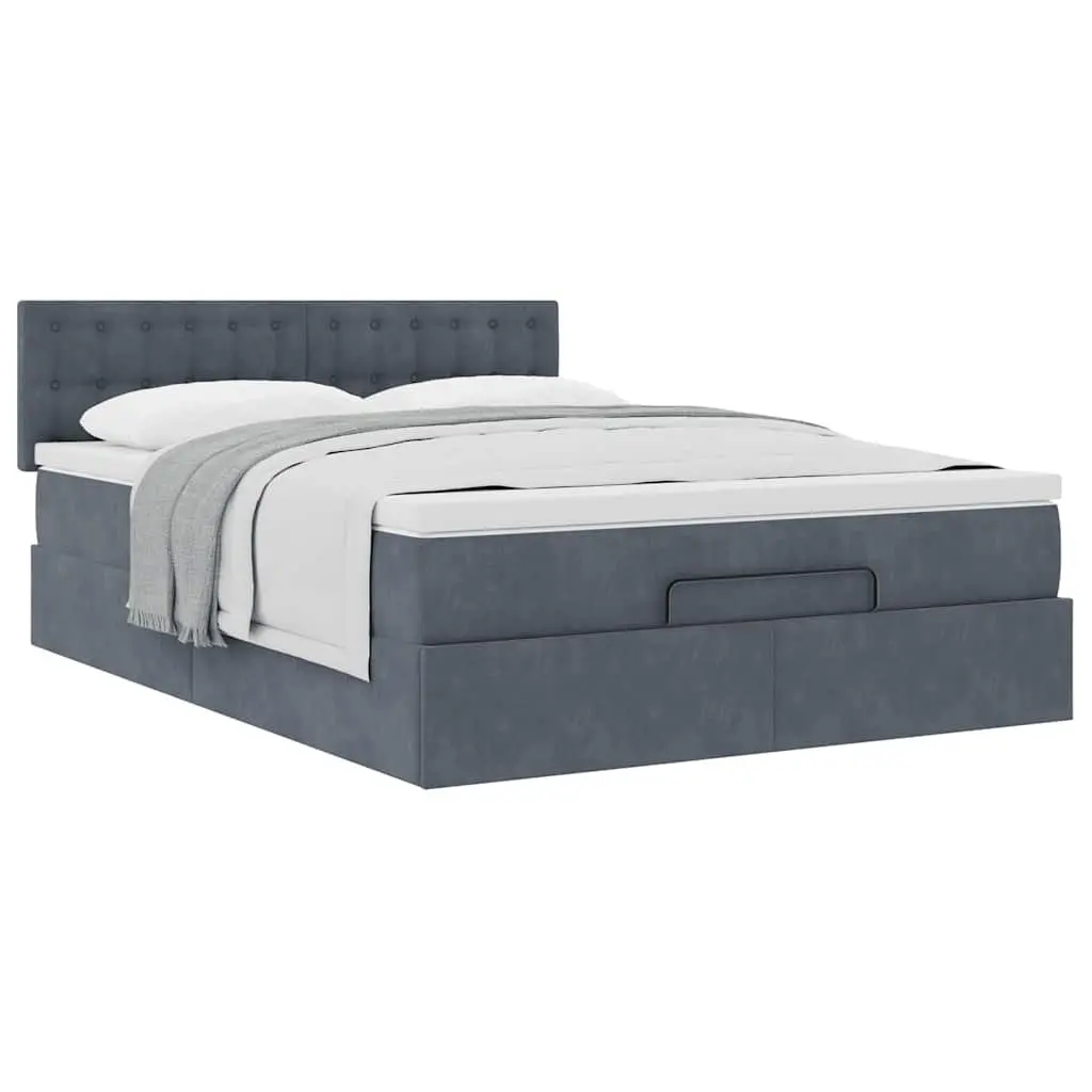 Queen Ottoman Bed with Pocket Spring Mattress