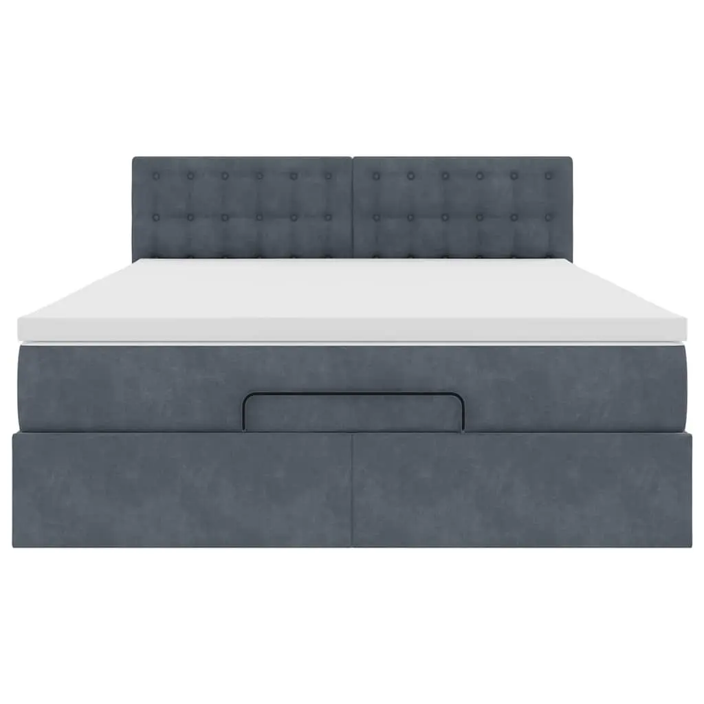 Queen Ottoman Bed with Pocket Spring Mattress
