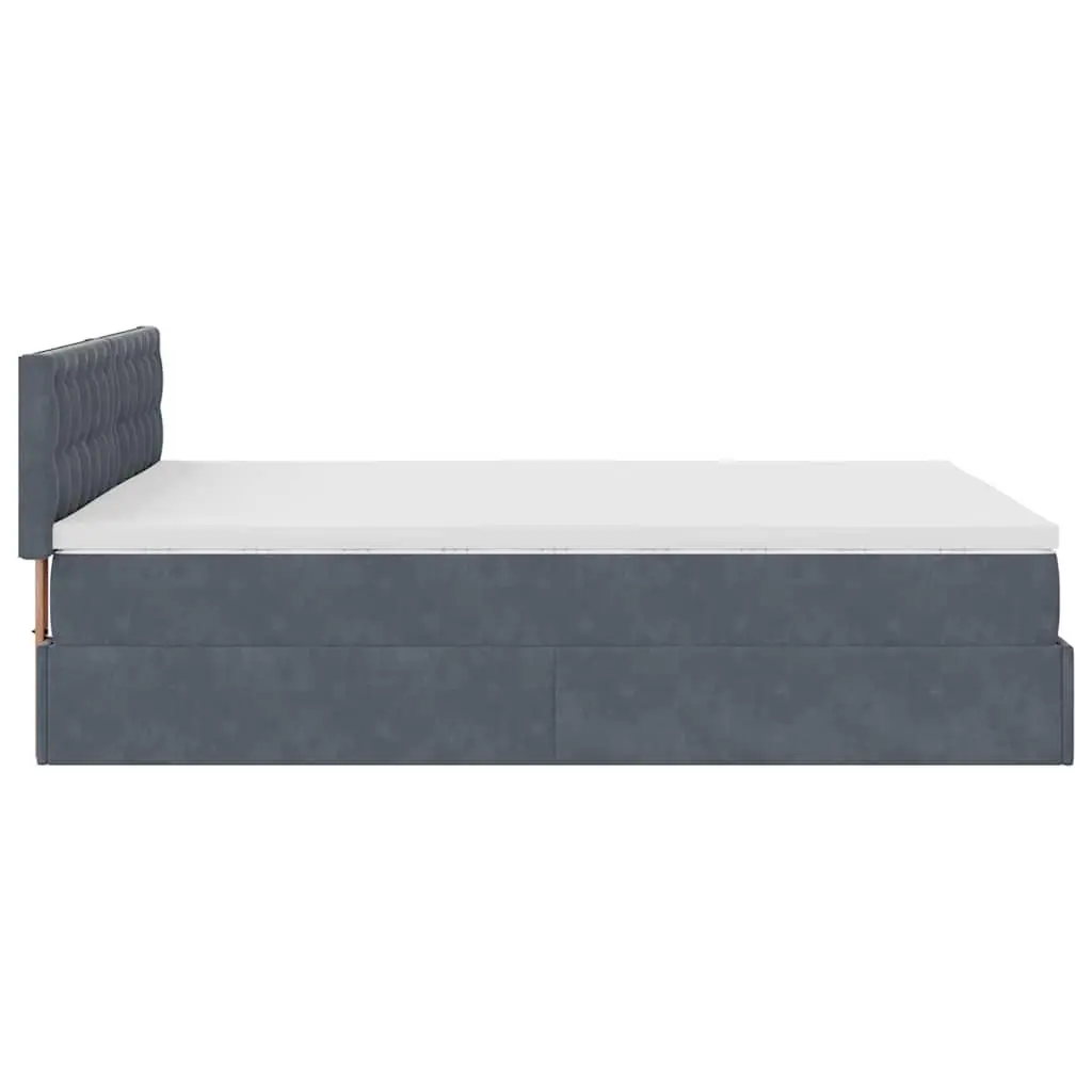Queen Ottoman Bed with Pocket Spring Mattress