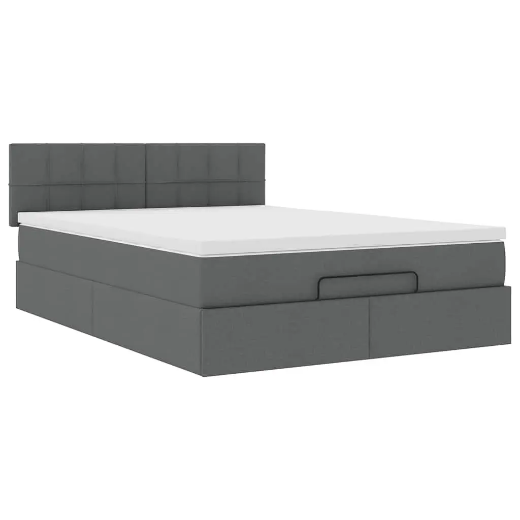 Queen Ottoman Bed with Pocket Spring Mattress