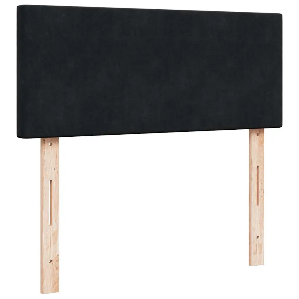 Black King Single Ottoman Bed with Pocket Spring Mattress